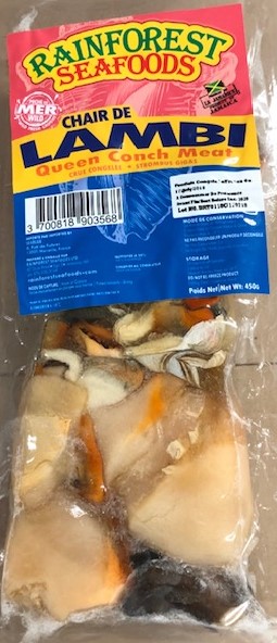 Conch Meat 450 grs Punnet